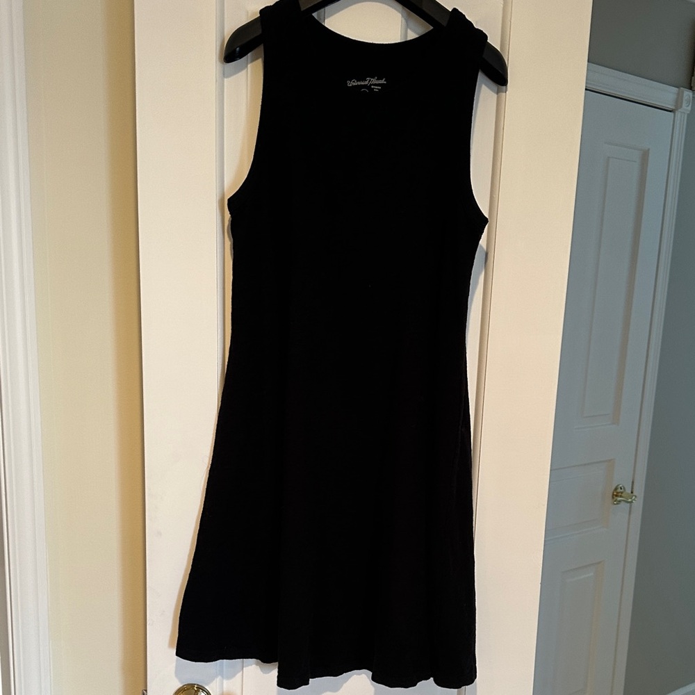 Black Sleeveless Tank Dress